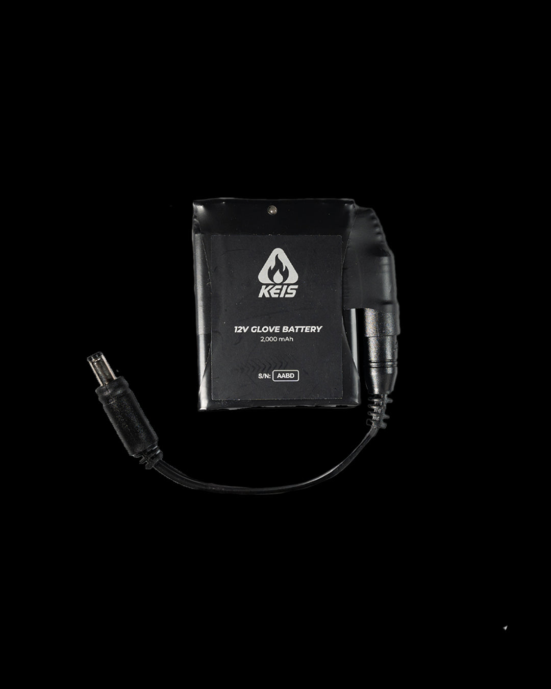 Keis Heated Apparel Battery Pack and Charger Keis 2000mAh Single Glove Battery (Pre-2020)
