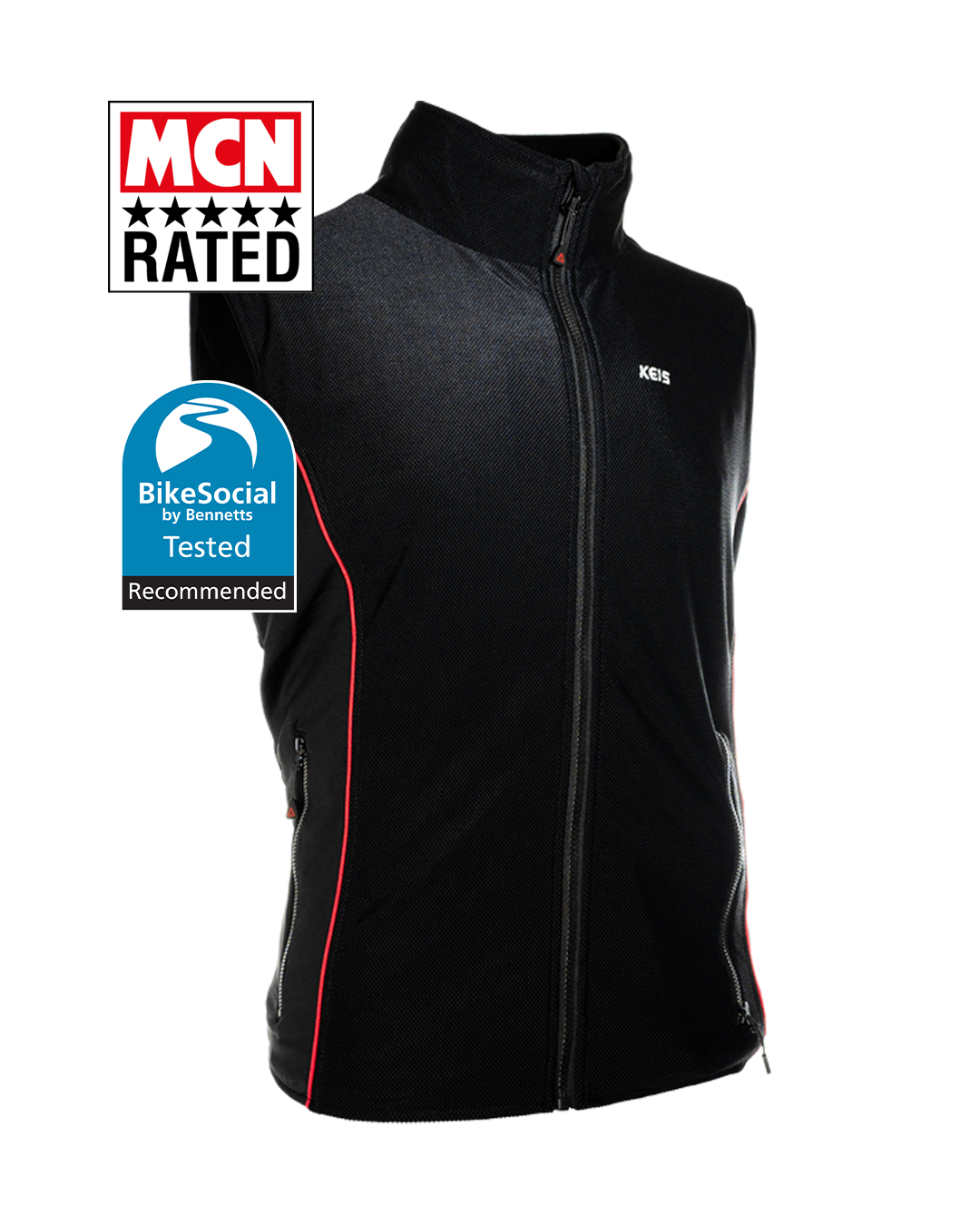 Keis Heated Apparel Heated Bodywarmer B601 ULTRAFLEX Heated Bodywarmer