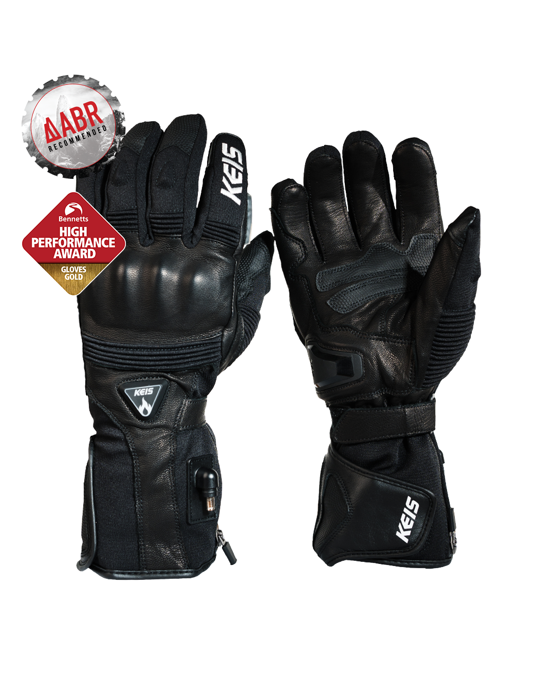 Keis Heated Apparel Heated Gloves G601 Heated Touring Gloves