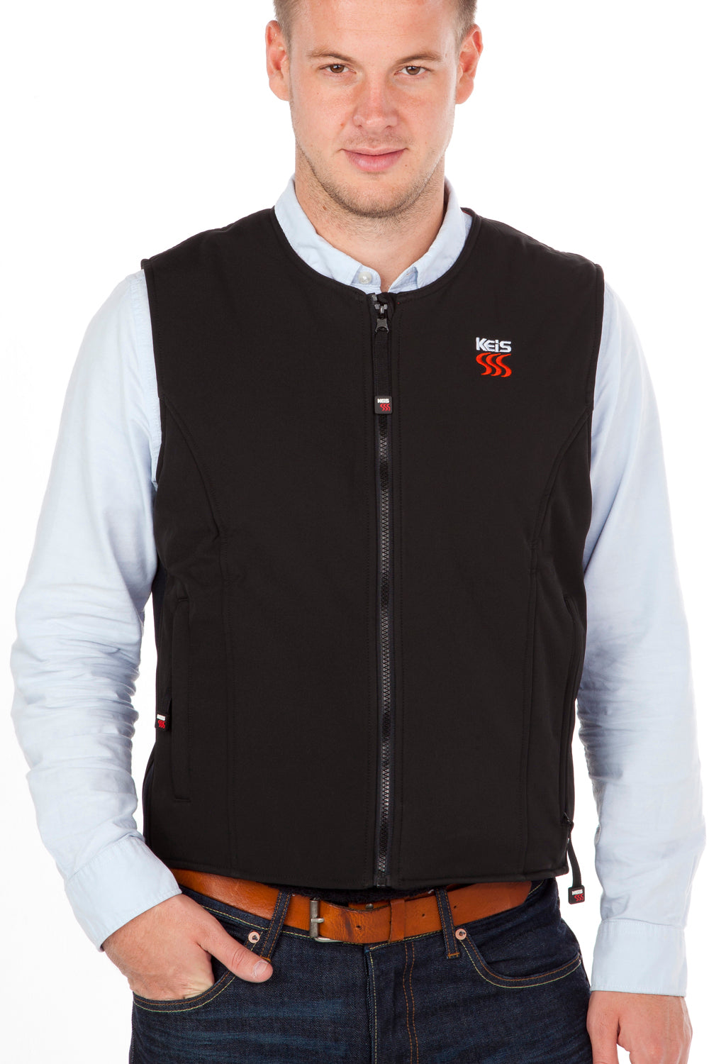 Keis heated vest is light-weight and very warm