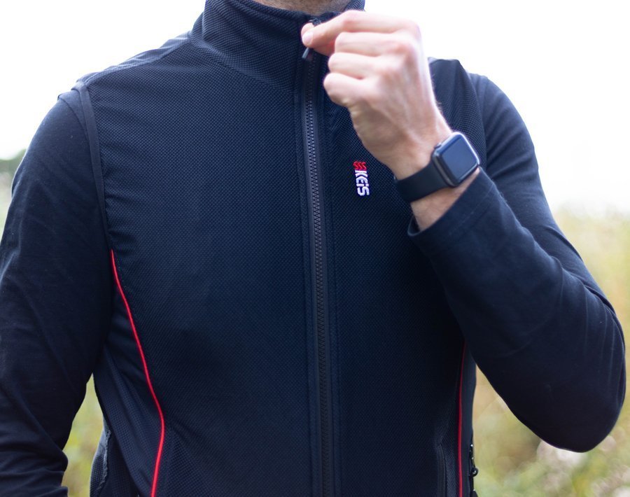 Nouveau bodywarmer chauffant avec UltraFlex - Keis Heated Apparel