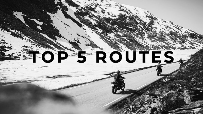 Unsere Top 5 europäischen Motorrad-Winterrouten - Keis Heated Apparel