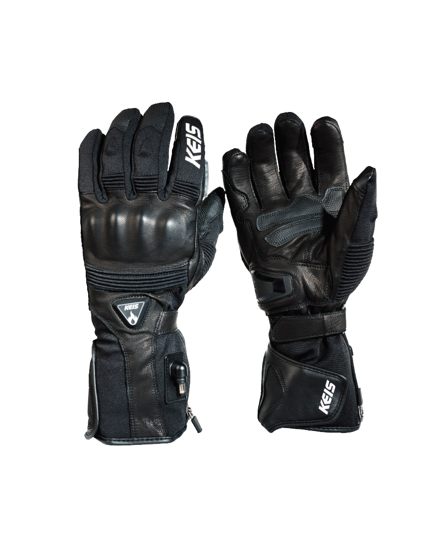 Keis Heated Apparel Heated Gloves G601 Heated Touring Gloves