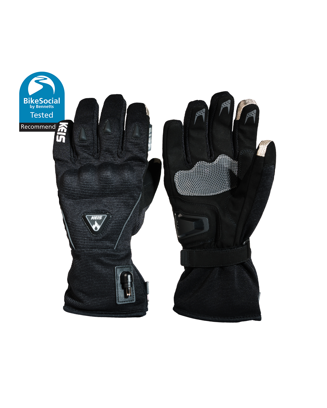 Keis Heated Apparel Heated Gloves G701S 'Shorty' Heated Gloves