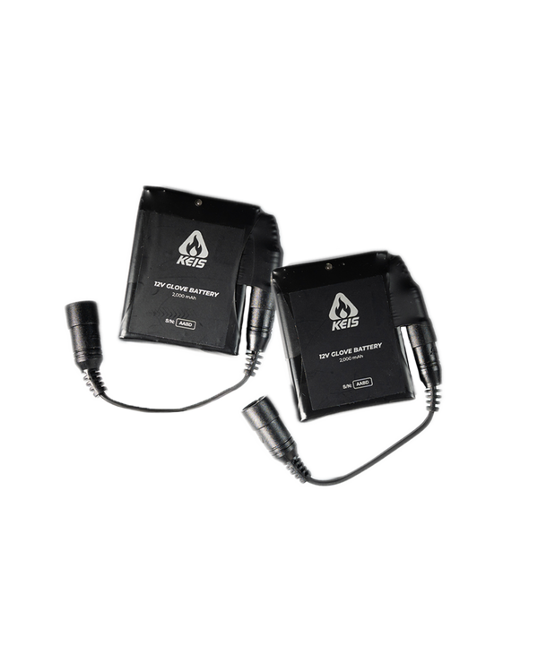 Set de batteries pour gants 12v 4000mAh