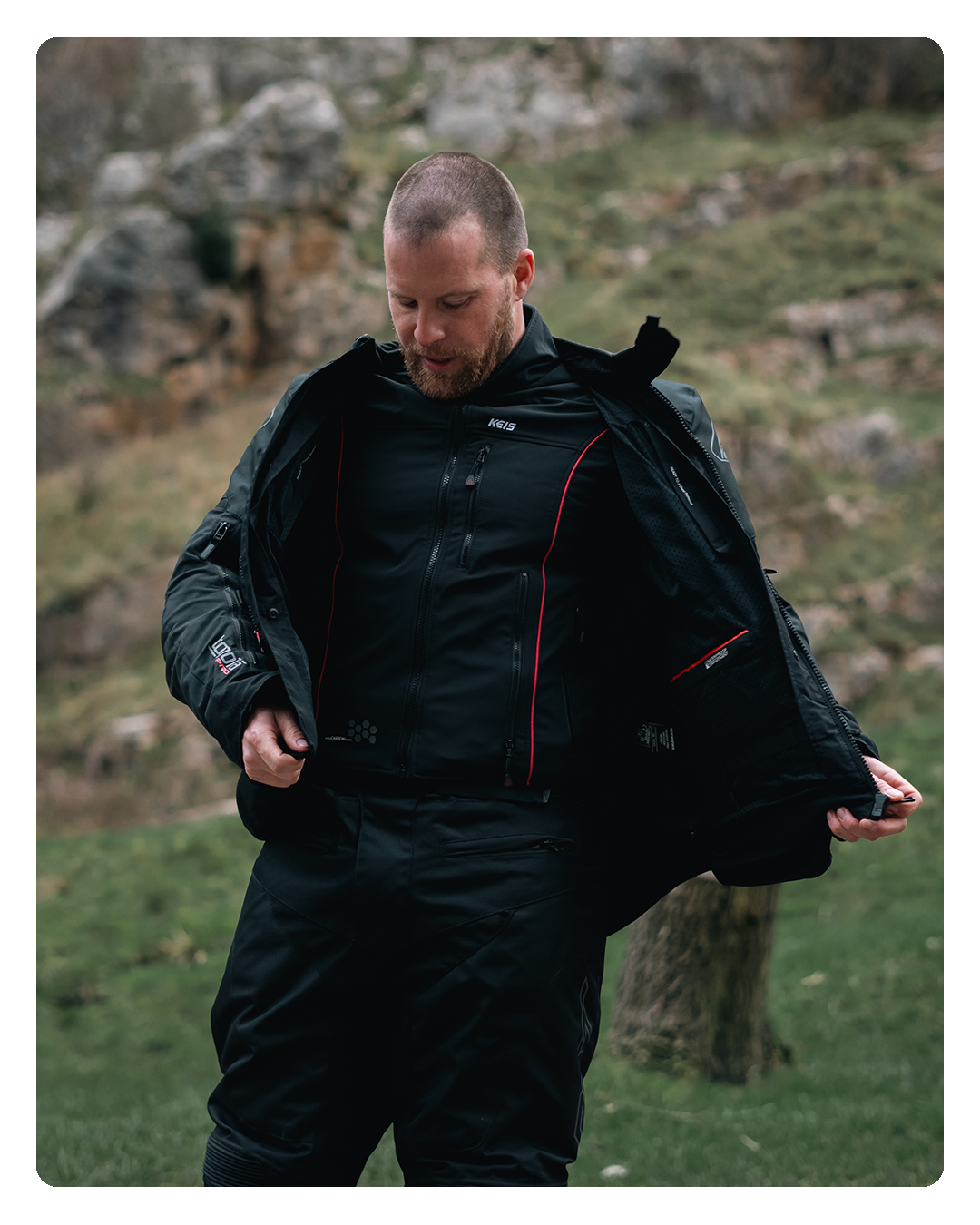Keis Heated Apparel Beheizte Jacke J501 beheizte Jacke