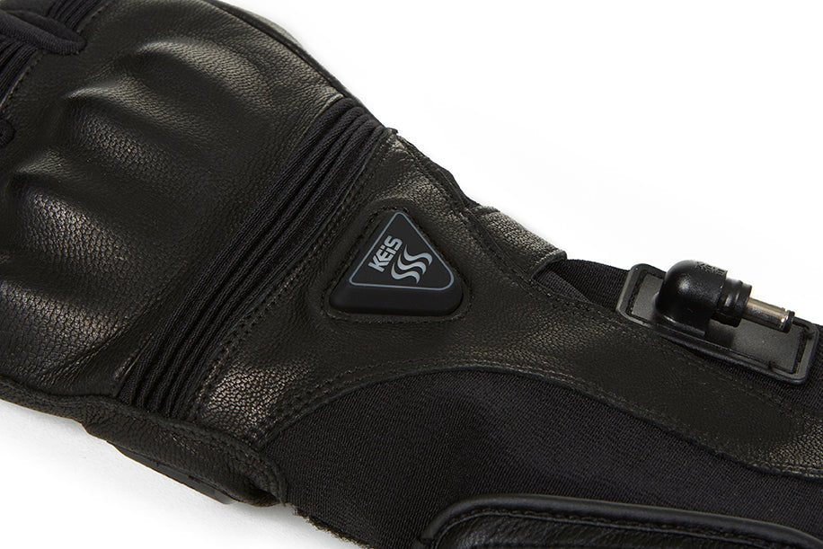 G601 Leather Heated Touring Gloves - Keis Heated Apparel