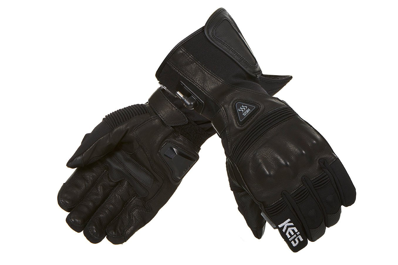 G601 Leather Heated Touring Gloves - Keis Heated Apparel